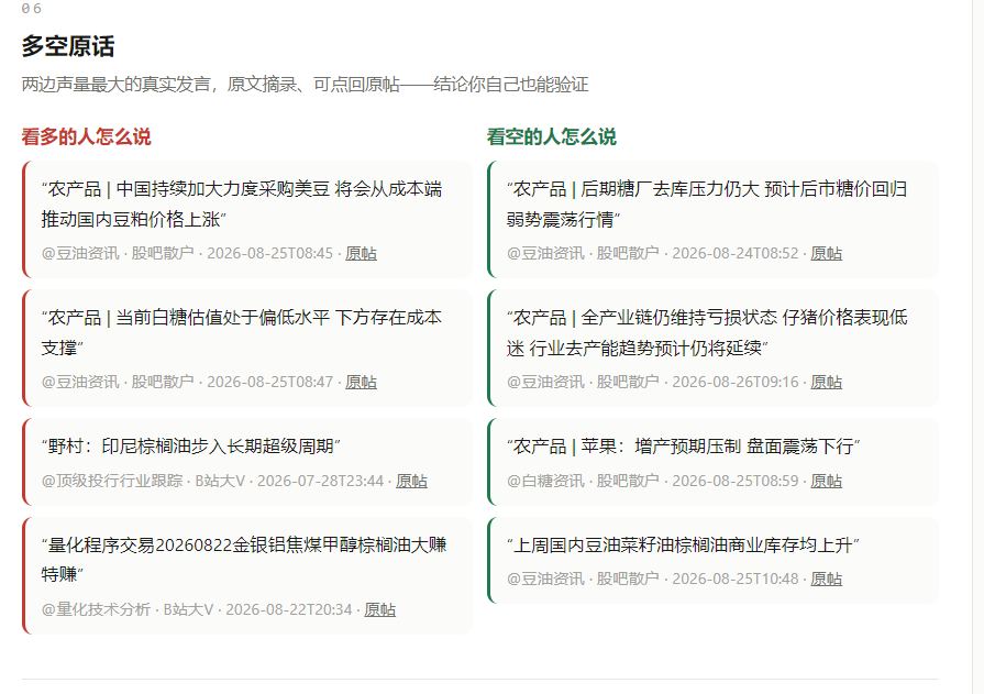舆情扫描:多空原话:看多与看空各自怎么说